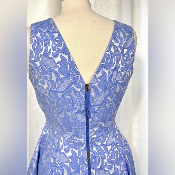 ANTHROPOLOGIE - Maeve Jacquard Claribel Dress - Picture 7 of 10